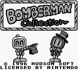 Bomberman Collection (Japan) Title Screen